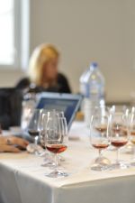 laptop in the Tasting Salon